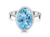 Blue Topaz Ring BTZ-RDR-1892.