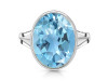 Blue Topaz Ring BTZ-RDR-1897.