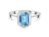 Blue Topaz Ring BTZ-RDR-1903.
