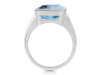 Blue Topaz Ring BTZ-RDR-1917.