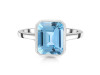 Blue Topaz Ring BTZ-RDR-1926.