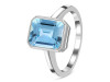 Blue Topaz Ring BTZ-RDR-1926.