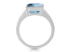 Blue Topaz Ring BTZ-RDR-1926.