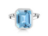 Blue Topaz Ring BTZ-RDR-1927.