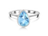 Blue Topaz Ring BTZ-RDR-2763.