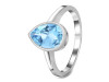 Blue Topaz Ring BTZ-RDR-2763.