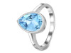 Blue Topaz Ring BTZ-RDR-2764.