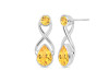 Citrine Stud Earring CIT-RDE-10.