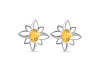 Citrine Stud Earring CIT-RDE-11.