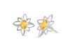 Citrine Stud Earring CIT-RDE-11.