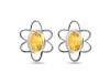 Citrine Stud Earring CIT-RDE-12.