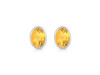 Citrine Stud Earring CIT-RDE-1374.