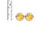 Citrine Stud Earring CIT-RDE-1426.