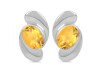 Citrine Stud Earring CIT-RDE-15.