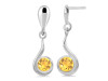 Citrine Earring CIT-RDE-18.