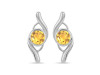 Citrine Stud Earring CIT-RDE-2.