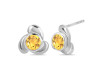 Citrine Stud Earring CIT-RDE-3.