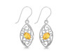 Citrine Earring CIT-RDE-43.