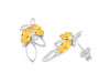 Citrine Stud Earring CIT-RDE-53.
