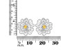 Citrine Stud Earring CIT-RDE-60.