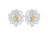 Citrine Stud Earring CIT-RDE-60.