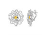 Citrine Stud Earring CIT-RDE-60.
