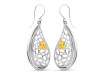 Citrine Earring CIT-RDE-66.