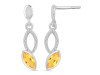 Citrine Earring CIT-RDE-70.