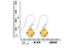 Citrine Earring CIT-RDE-713.