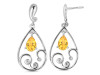 Citrine Earring CIT-RDE-76.