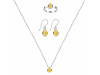  Citrine Jewelry Set CIT-RDN-451-RDE-1317-RDR-4027.