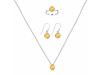  Citrine Jewelry Set CIT-RDN-455-RDE-547-RDR-248.
