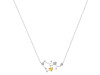 Sagittarius Zodiac Star Constellation Citrine & White Topaz Necklace CIT-RDN-496.