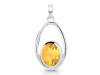 Citrine Pendant CIT-RDP-140.