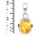Citrine Pendant CIT-RDP-380.