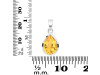 Citrine Pendant CIT-RDP-470.