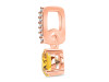 Citrine & White Topaz Pendant CIT-RDP-549-CZ-LOOP.