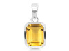 Citrine Pendant CIT-RDP-738.