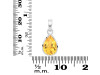 Citrine Pendant CIT-RDP-790.