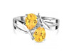 Citrine Ring CIT-RDR-12.