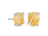 Citrine Raw Crystal Stud Earring CIT-RE-350.