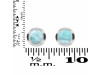Close Out Larimar Earring LAR-CO-RDE-1072.