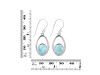 Close Out Larimar Earring LAR-CO-RDE-116.