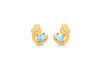 Close Out Larimar Stud Earring  LAR-CO-RDE-1273.