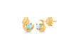 Close Out Larimar Stud Earring  LAR-CO-RDE-1273.