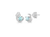 Close Out Larimar Stud Earring  LAR-CO-RDE-1273.