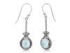 Close Out Larimar Earring LAR-CO-RDE-148.