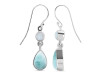 Close Out Larimar & Moonstone Earring LAR-CO-RDE-798.