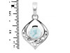 Close Out Larimar Pendant LAR-CO-RDEP-228.