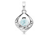 Close Out Larimar Pendant LAR-CO-RDEP-228.